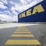 IKEA, furniture warehouse store. Location